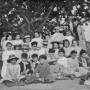 Grupo de alumnos de la Escuela Moderna de Barcelona