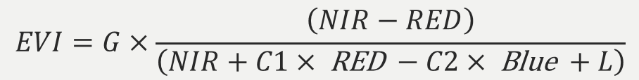 Ecuación EVI