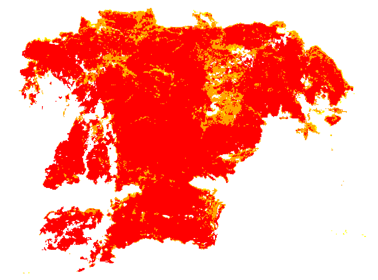 Mapa Severidad UCG