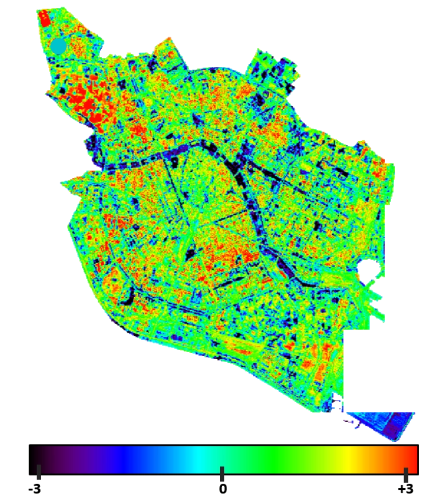 Mapa SUHI