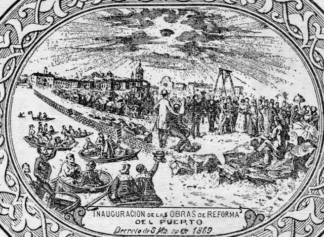 El puerto, 1869