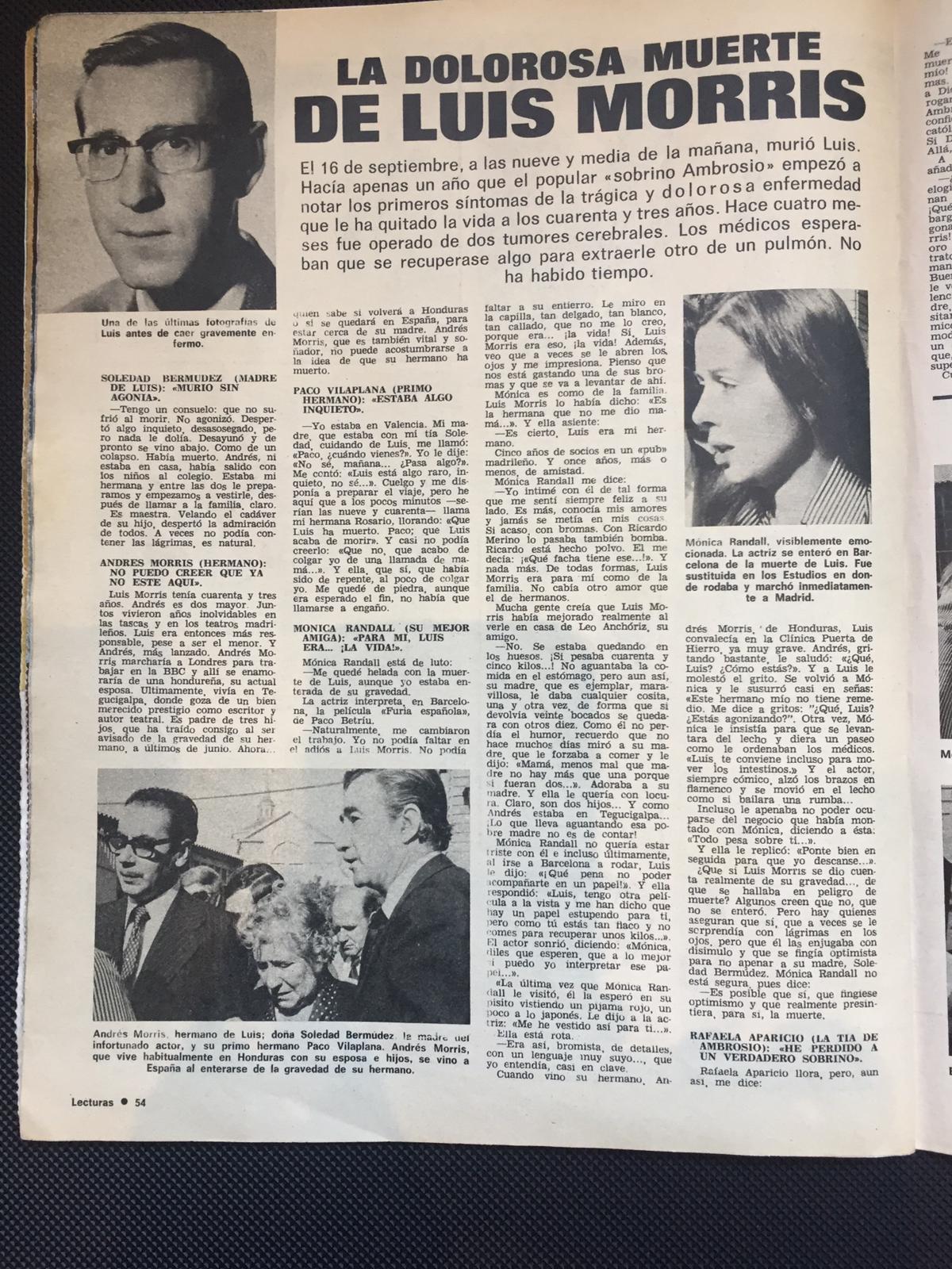 Lecturas: el artículo