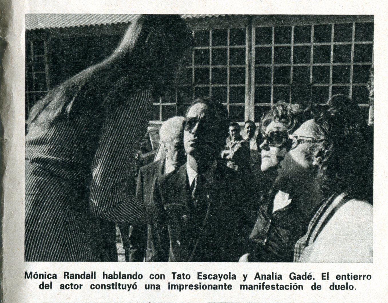El funeral