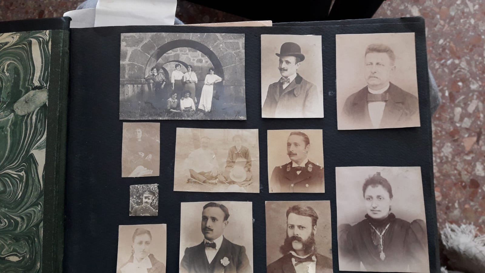 Página de retratos