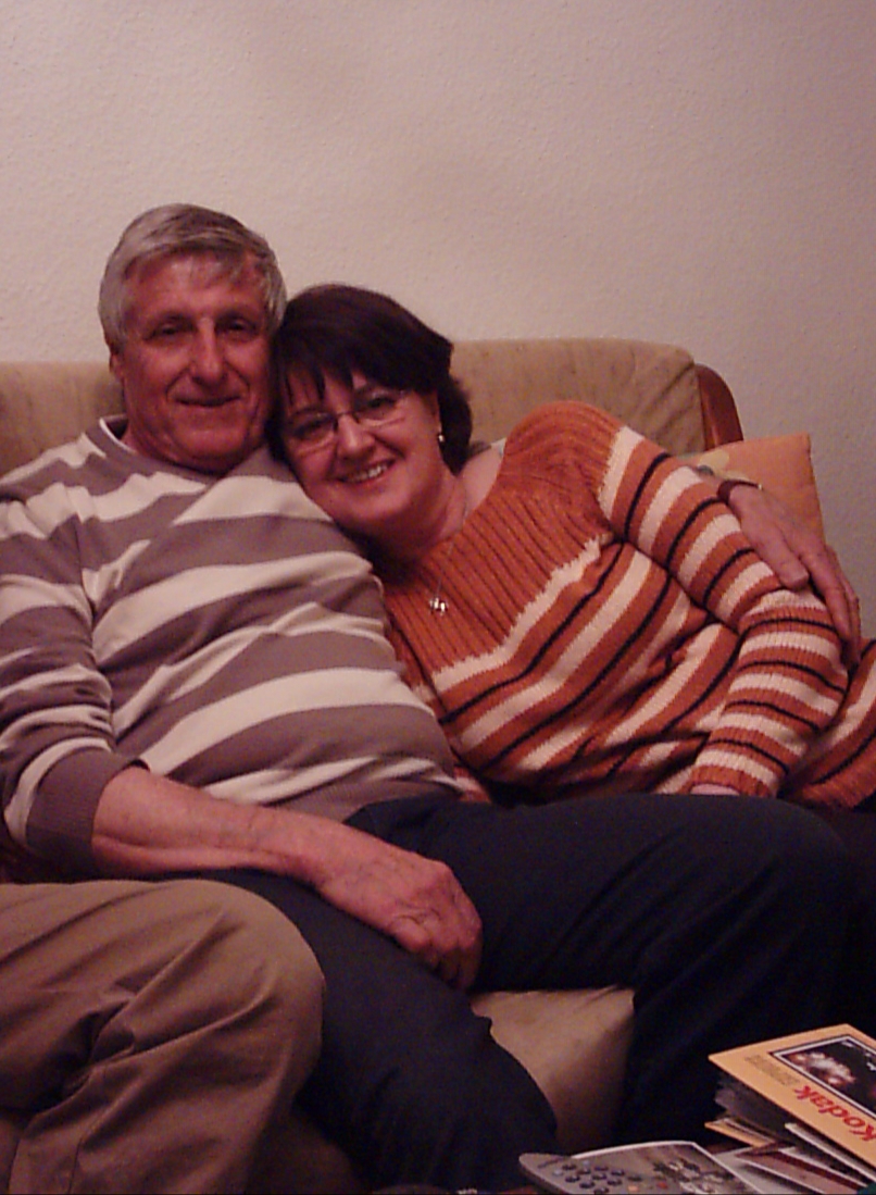 José Rafael y su esposa