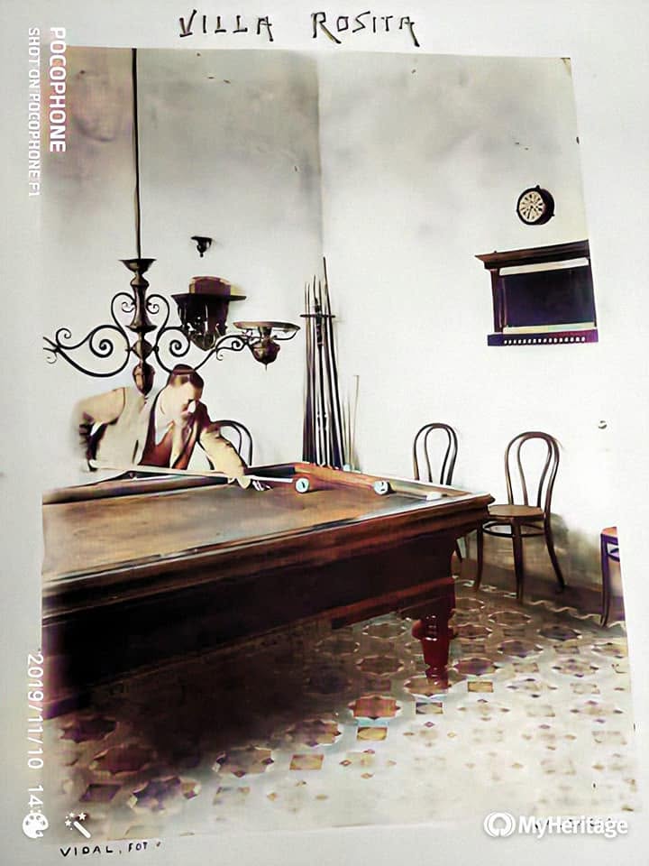 La sala de billar