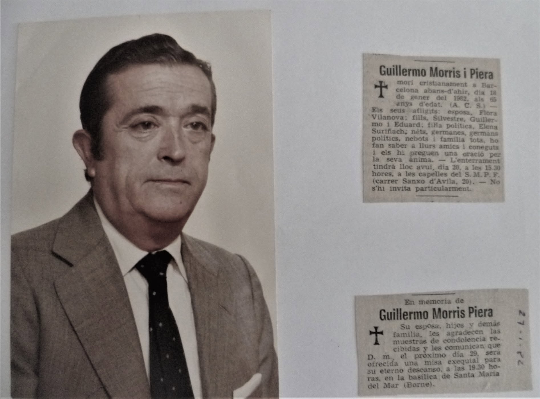 Retrato de estudio de un caballero de los años sesenta