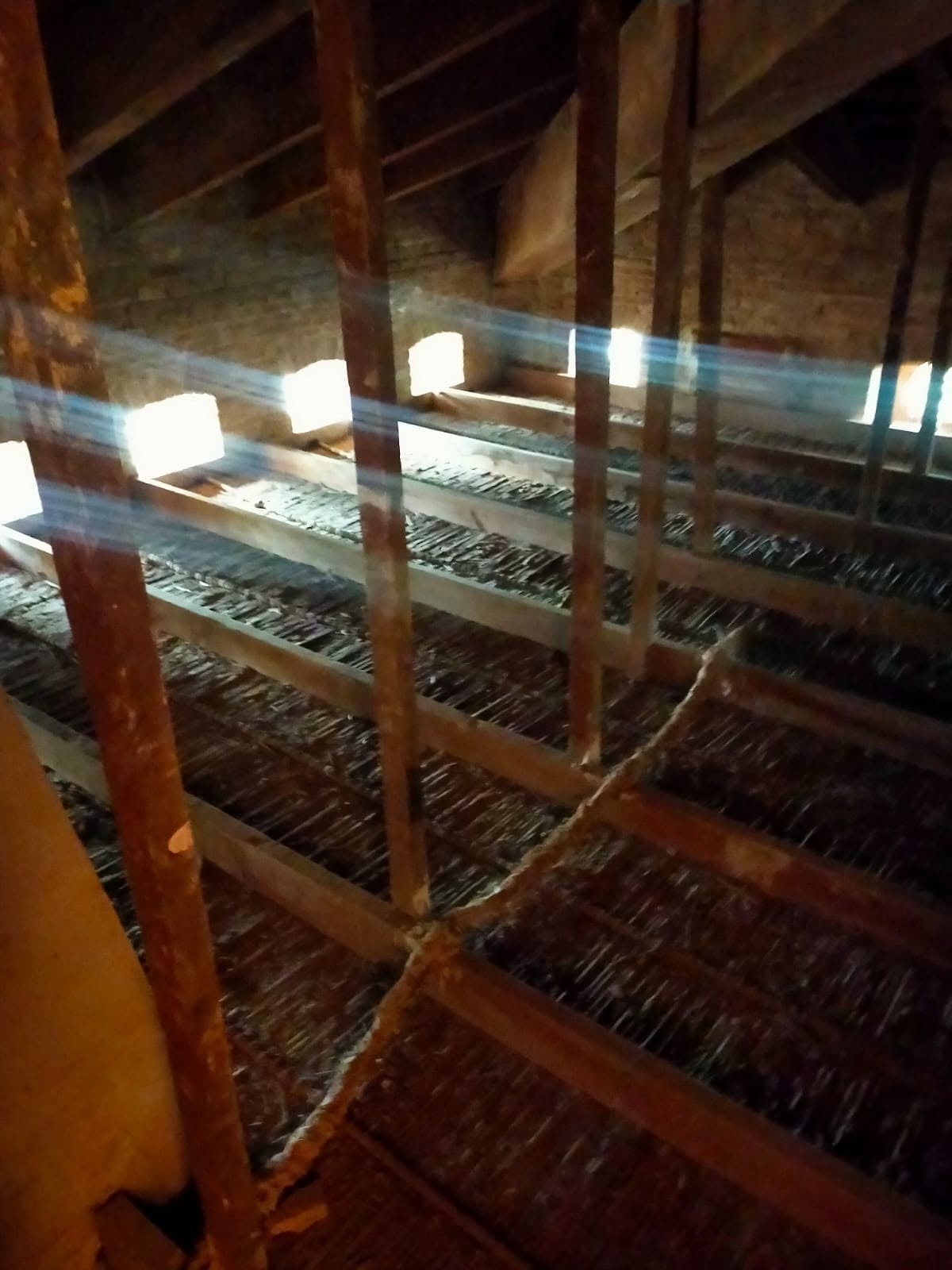El interior abandonado