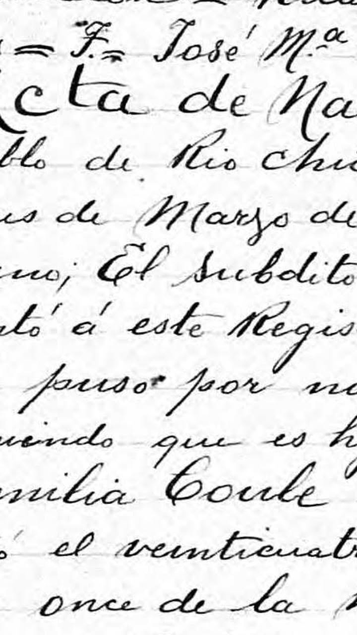 Detalle de la firma y la fecha