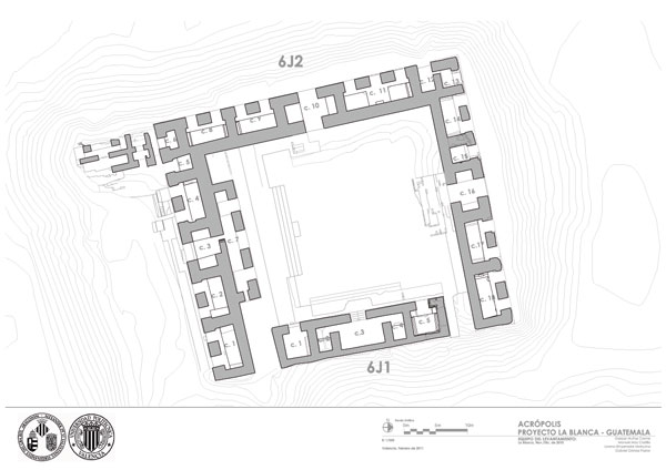 Planta de la Acrópolis de La Blanca (PLB-2010)