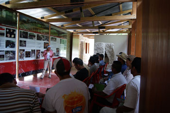 Taller de formación de guías locales (Foto Lorena Emperador)