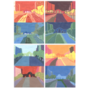 Muestra Imagen Ejemplo 2: Colores entrantes y salientes en diferentes perspectivas