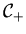 ${\cal C}_{+}$