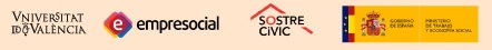 UV, Empresocial, Sostre Cívic, Ministerio de Trabajo y Economía Social