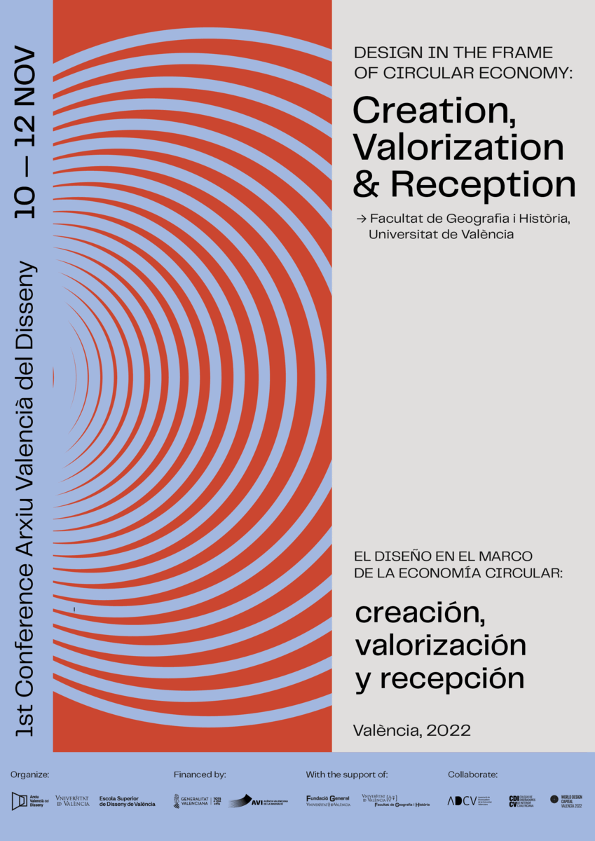 El disseny en el marc de l'economia circular: creació, valorització i recepció