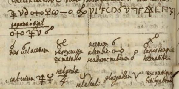 Manuscrito del siglo XVII