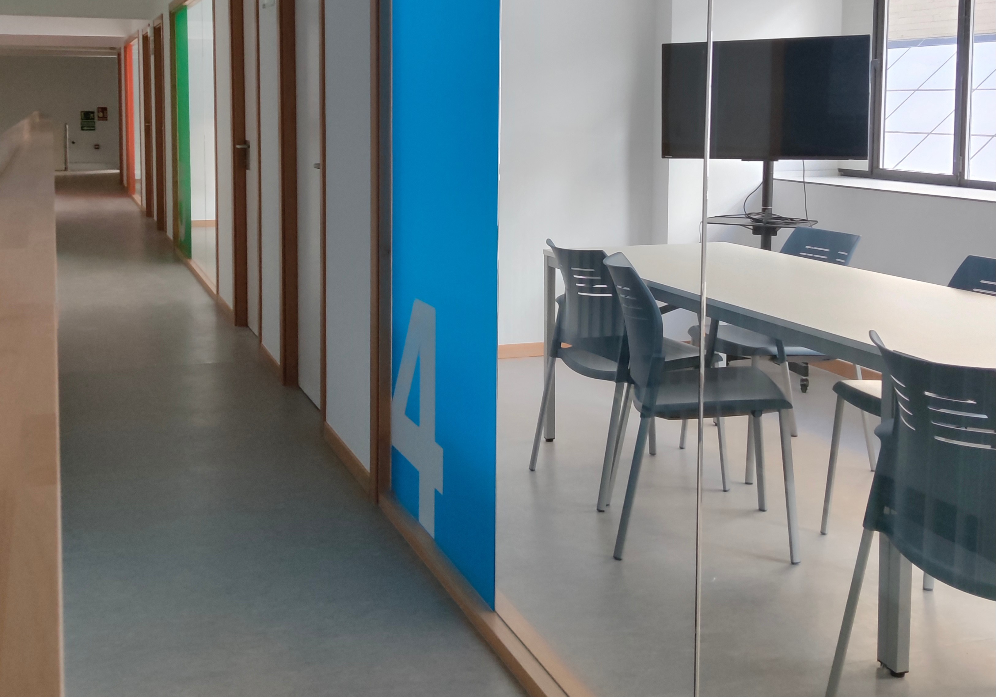 group work rooms