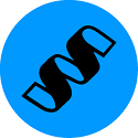 Blue poster