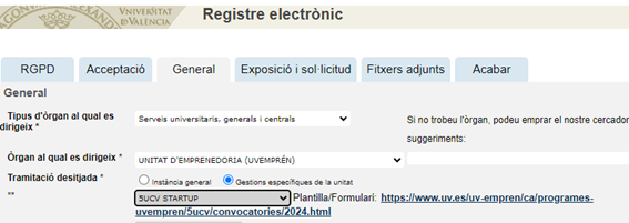 instancia general - 5UCV