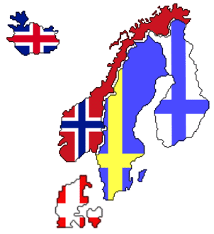 Quais são os países da Escandinávia? #geografia #escandinavia