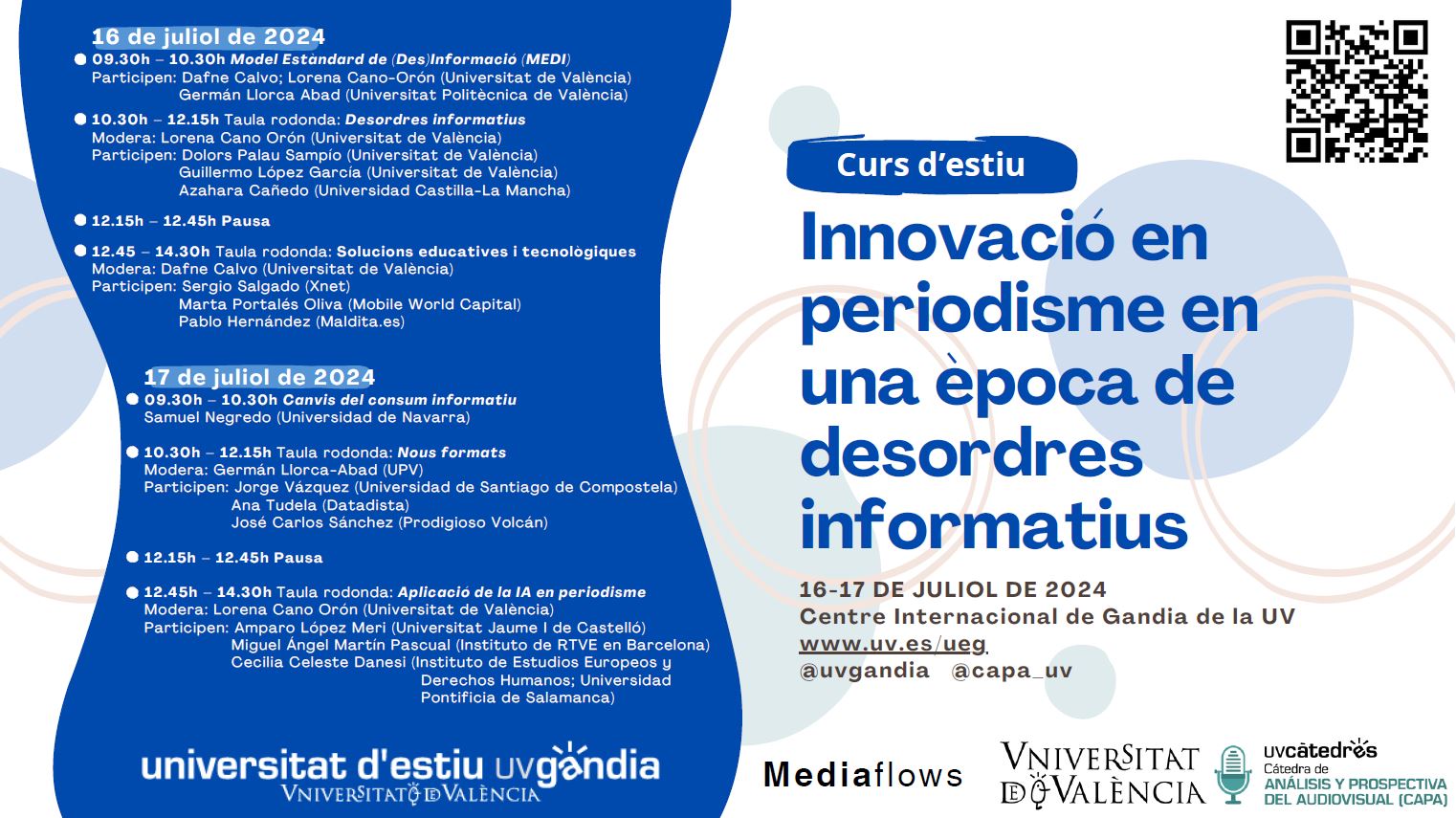 Cartell del curs. Clic per a ampliar.