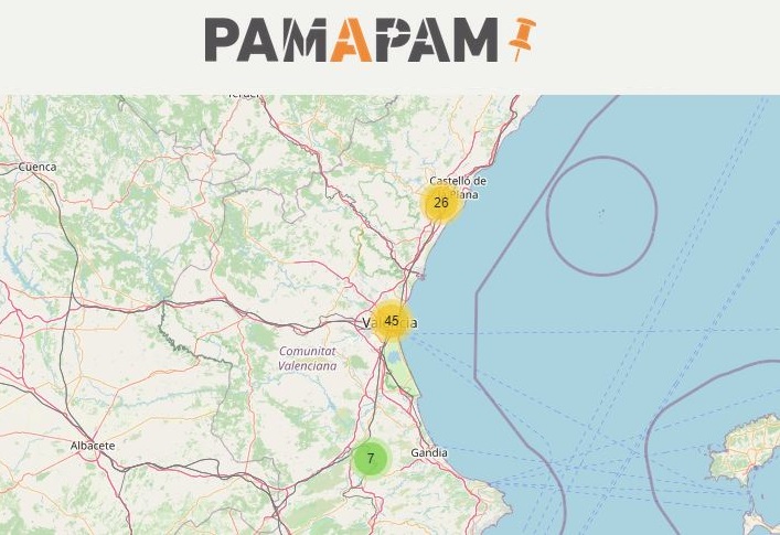 Mapa d'economía social i solidària Pam a Pam