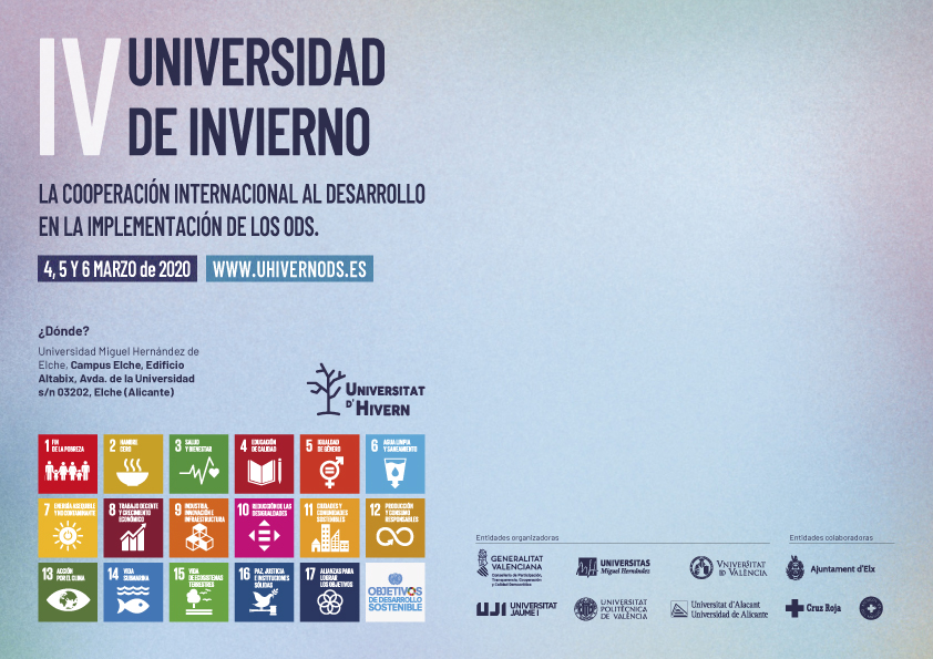 cartell oficial amb el logo de les universitats