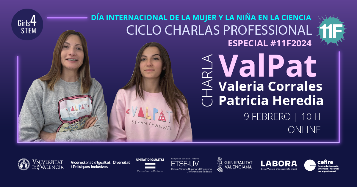 Charla a cargo de Valeria Corrales i Patricia Heredia