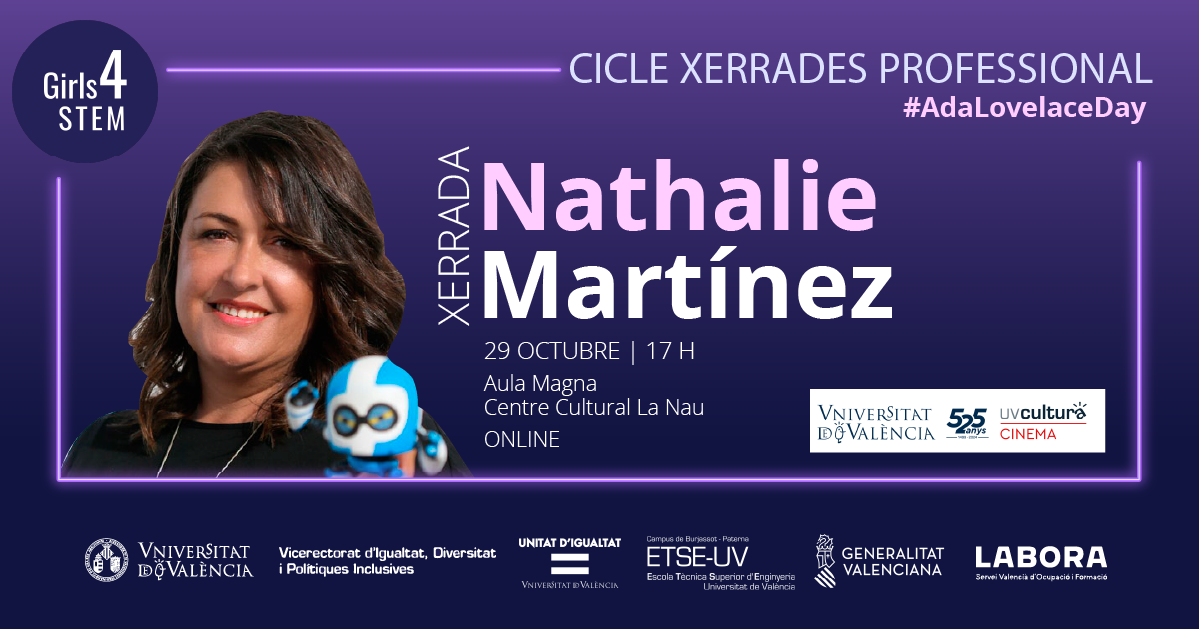 Xarrada Girls4STEM Professional Nathalie Martínez
