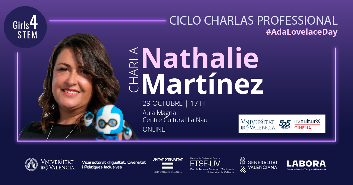 Girls4STEM Professional Talk by Nathalie Martínez