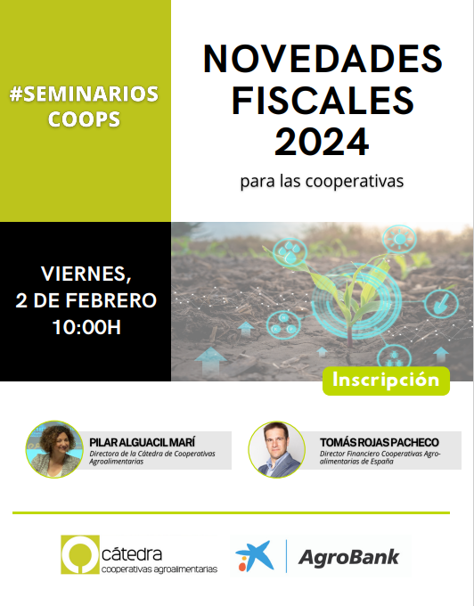 Cartel con el título del seminario y la fecha 2 de febrero de 2024 a las 10:00h.