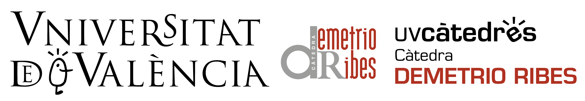 Logo Càtedra Demetrio Ribes UV