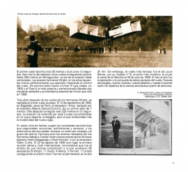 El primer vuelo a motor en España