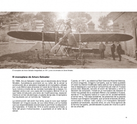 El primer vuelo a motor en España