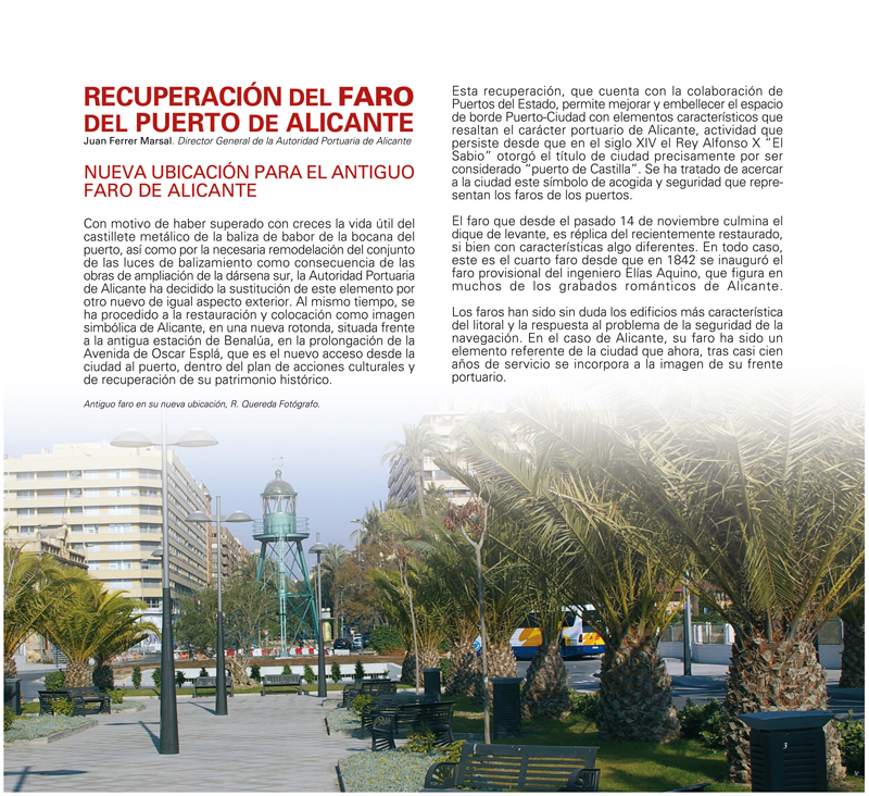El faro de Alicante