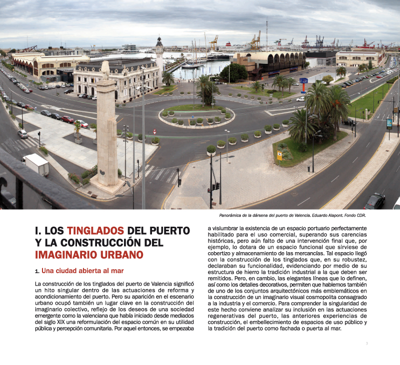Los tinglados del puerto de Valencia