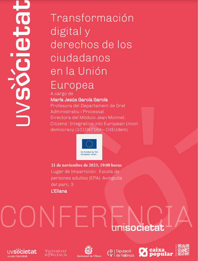 Imatge del cartell de la conferència