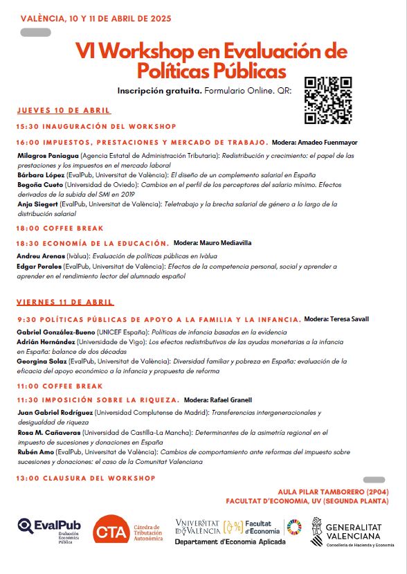 Programa del evento