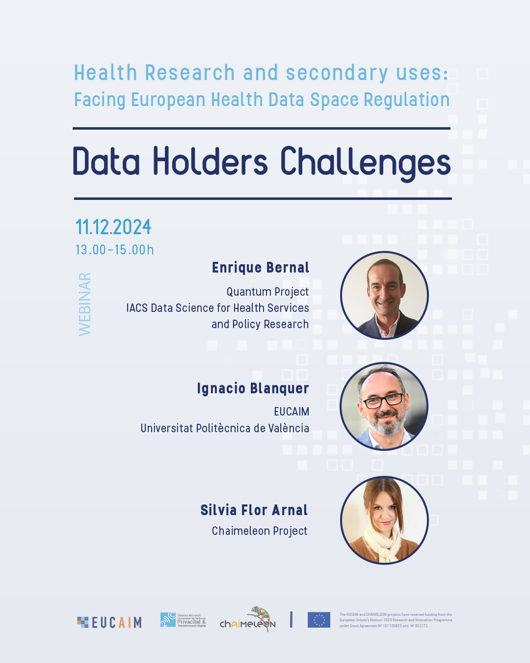Data holders challenges