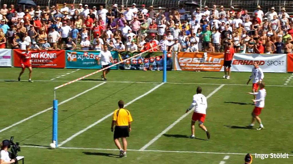 Partit de Faustball a Alemanya. Foto. Ingo Stöldt