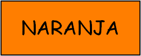 Tejuelo naranja