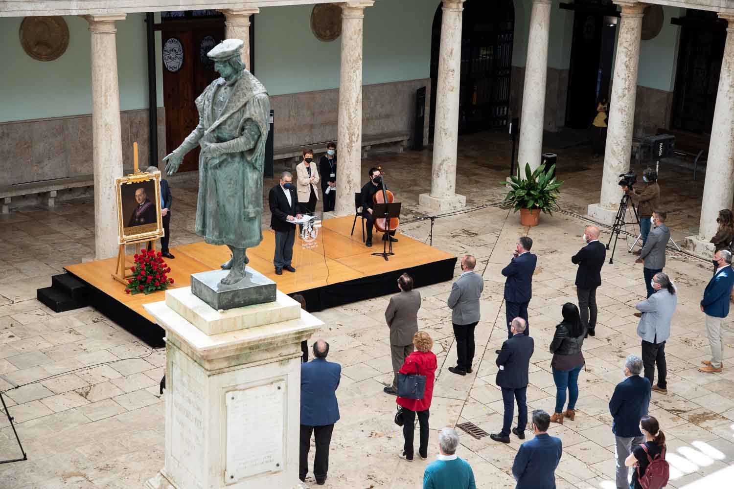 Commemoració del 80 aniversari de l'afusellament del rector Peset