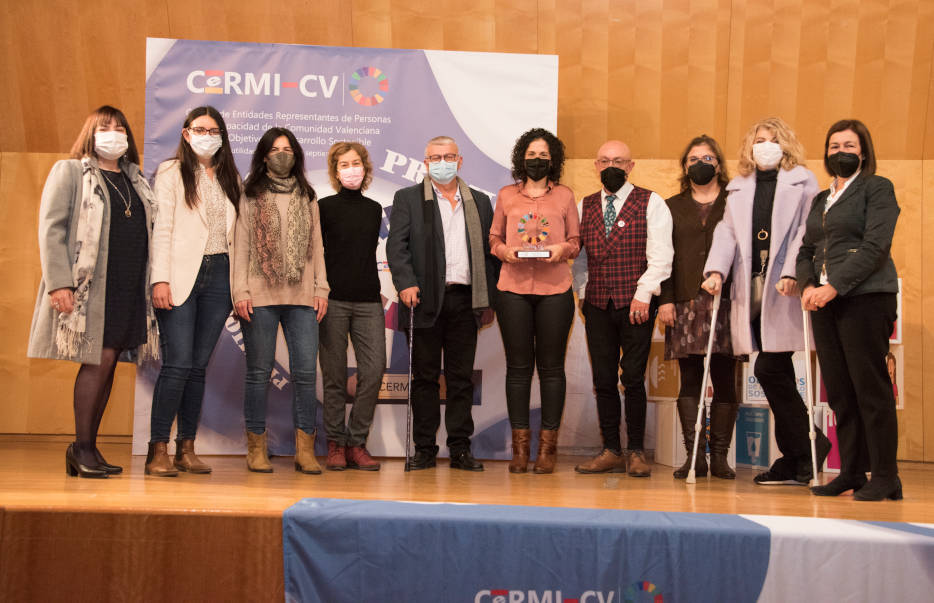 UVocupació recibe el premio CERMI-CV