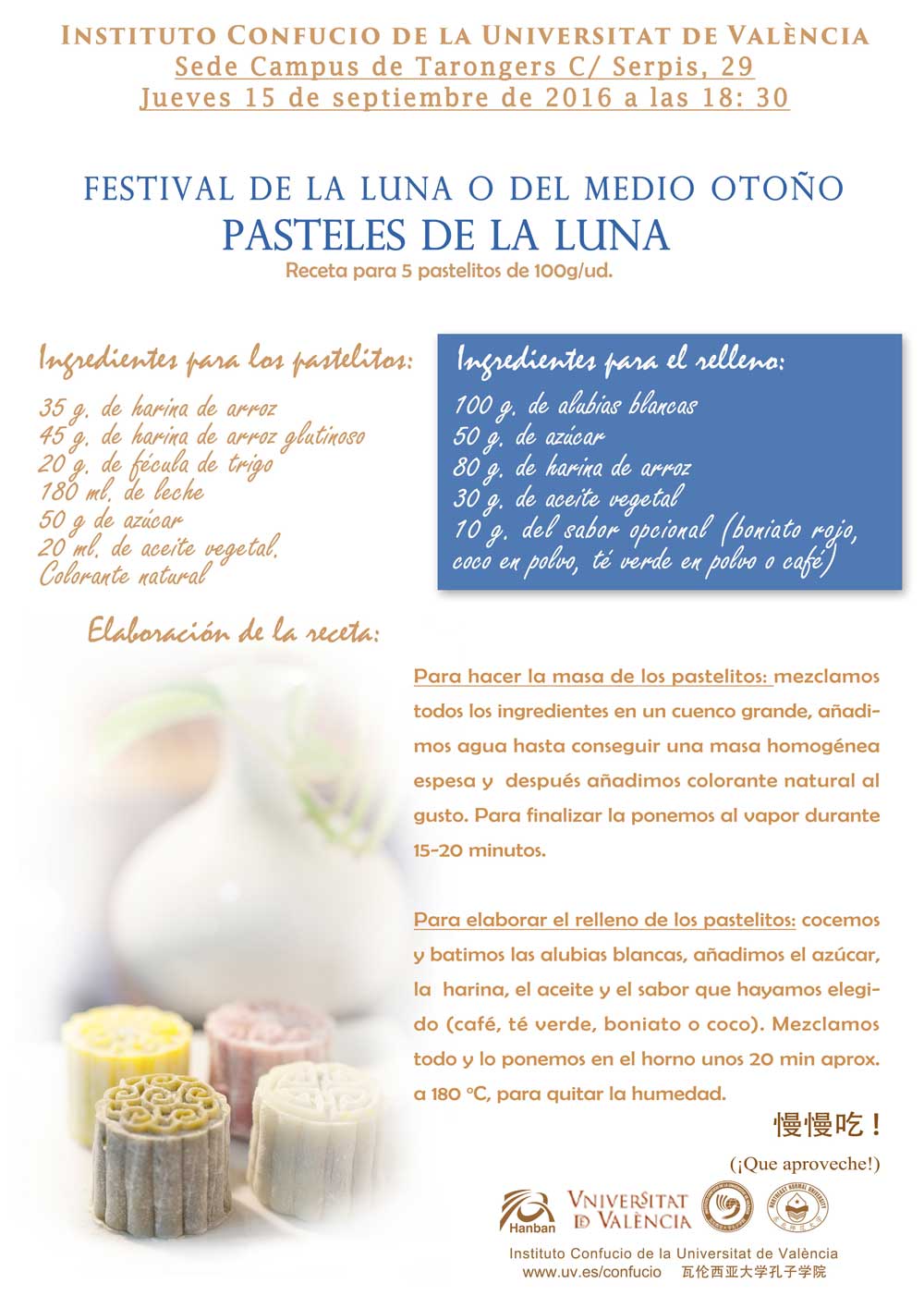 Recepta dels pastissets