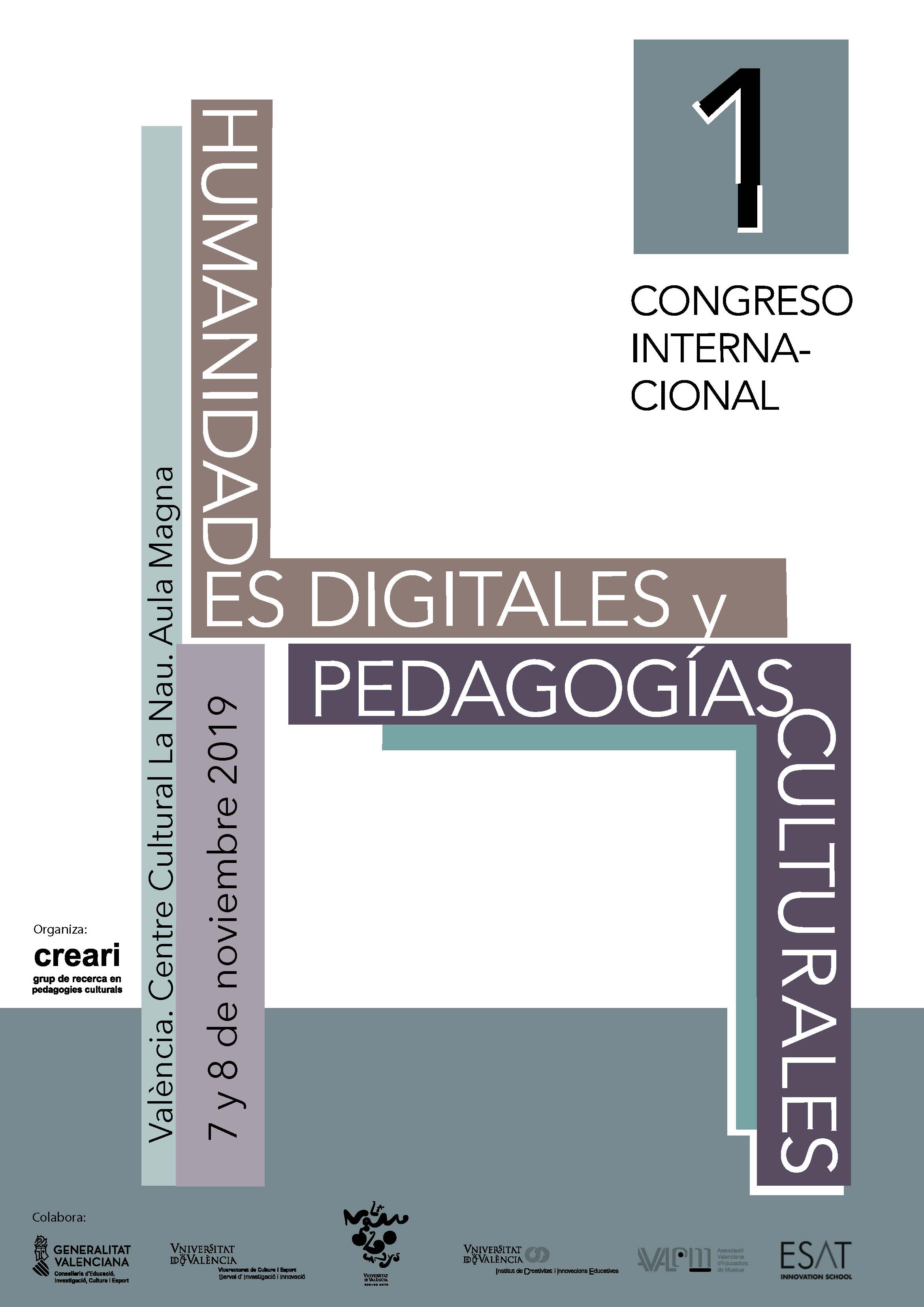 I Congreso Internacional Humanidades Digitales y Pedagogías Culturales