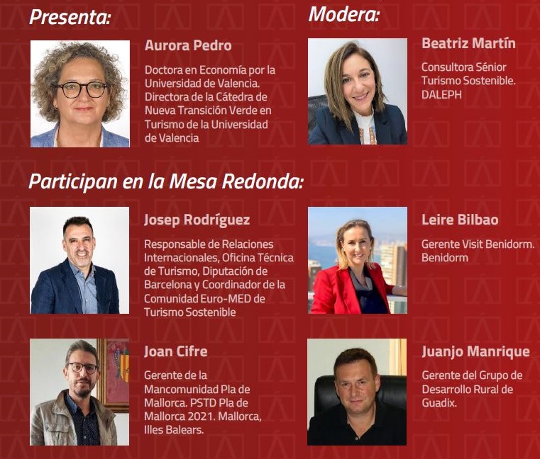 Aurora Pedro (presenta), Beatriz Martín (modera). ​​​​​​​Mesa redonda: Josep Rodríguez, Leire Bilbao, Joan Cifre, Juanjo Marinque.