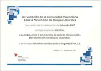 Fundación para la prevención de riesgos laborales