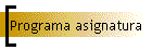 Programa asignatura