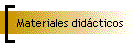 Materiales didcticos