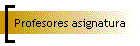 Profesores asignatura